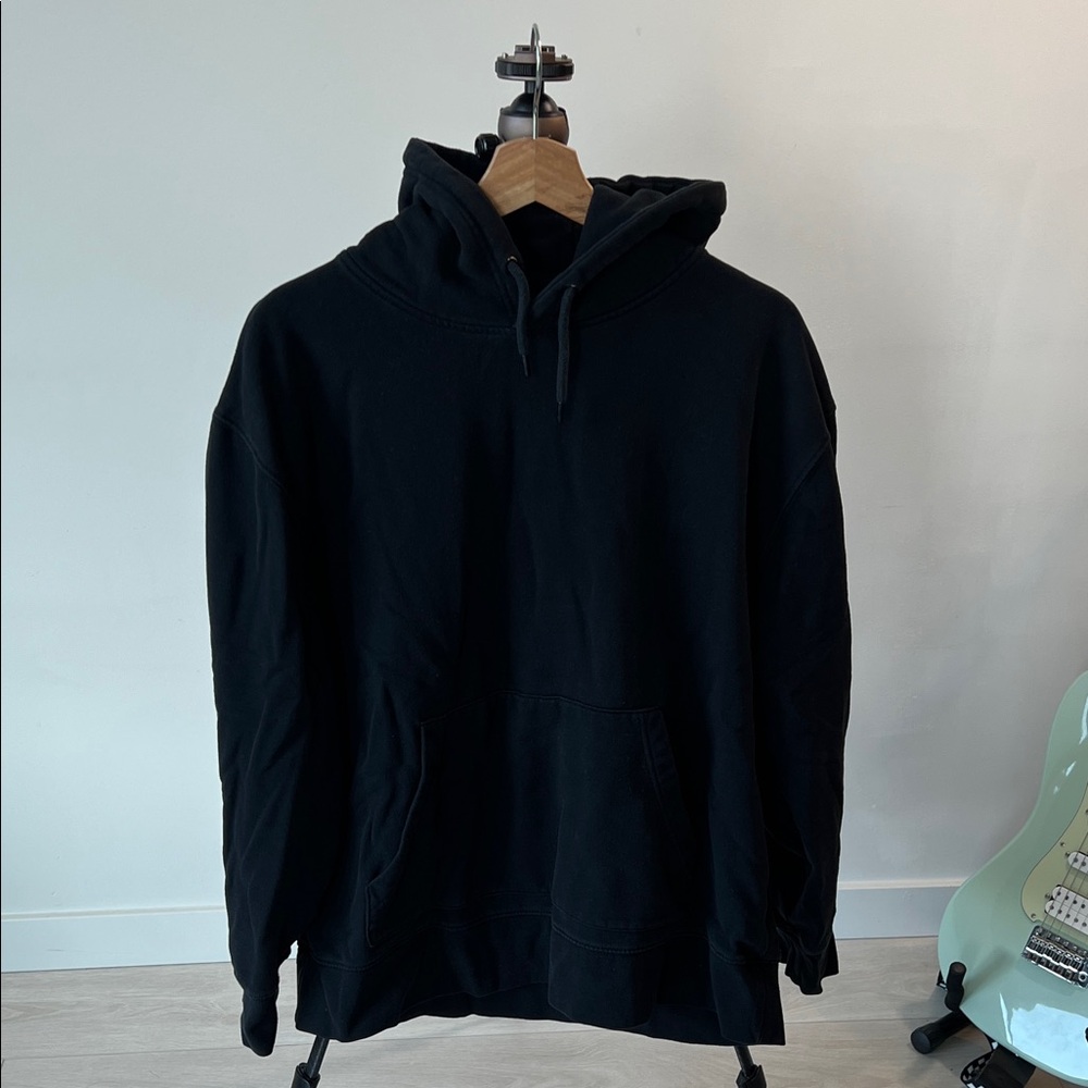 Topman Classic Black Hoodie for Men